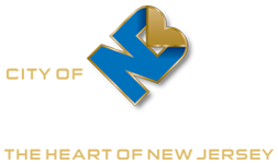 The official seal of the city of New Brunswick serves as a link to the city's website.