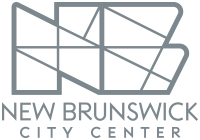 Wireframe version of the NBCC logo reveals a modern architectural core that relates to the future smart growth of the city.