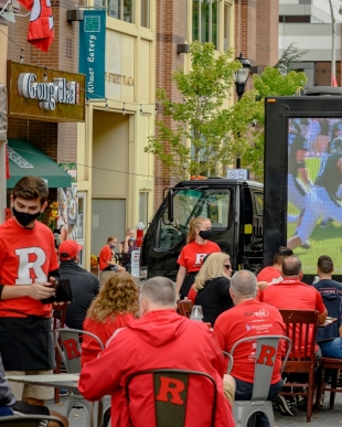 Rutgers Football City-Wide Game Watch Party 2021 -  v Michigan